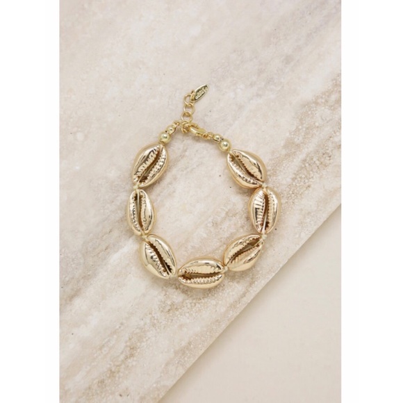 ettika Jewelry - • 2X H P • Seven Seas 18k Gold Plated Bracelet